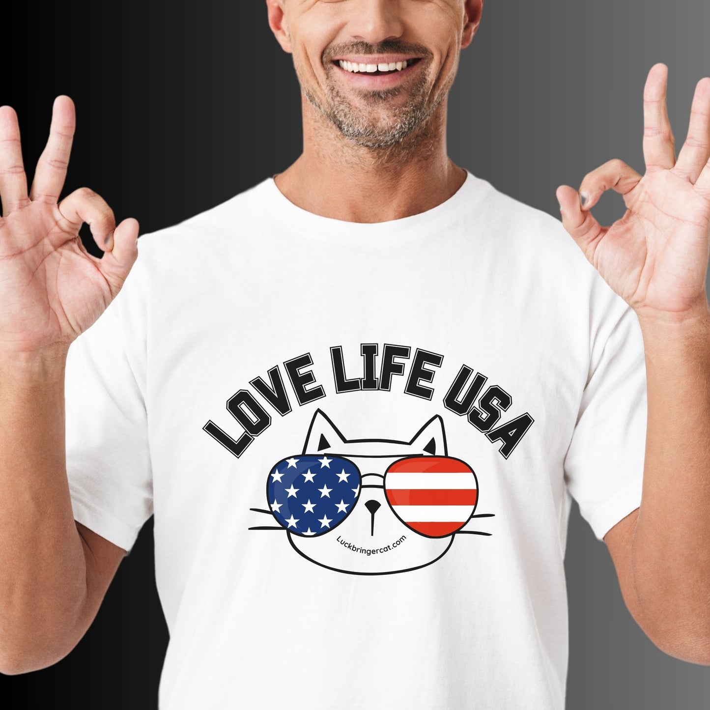 T-shirt- Love Life USA