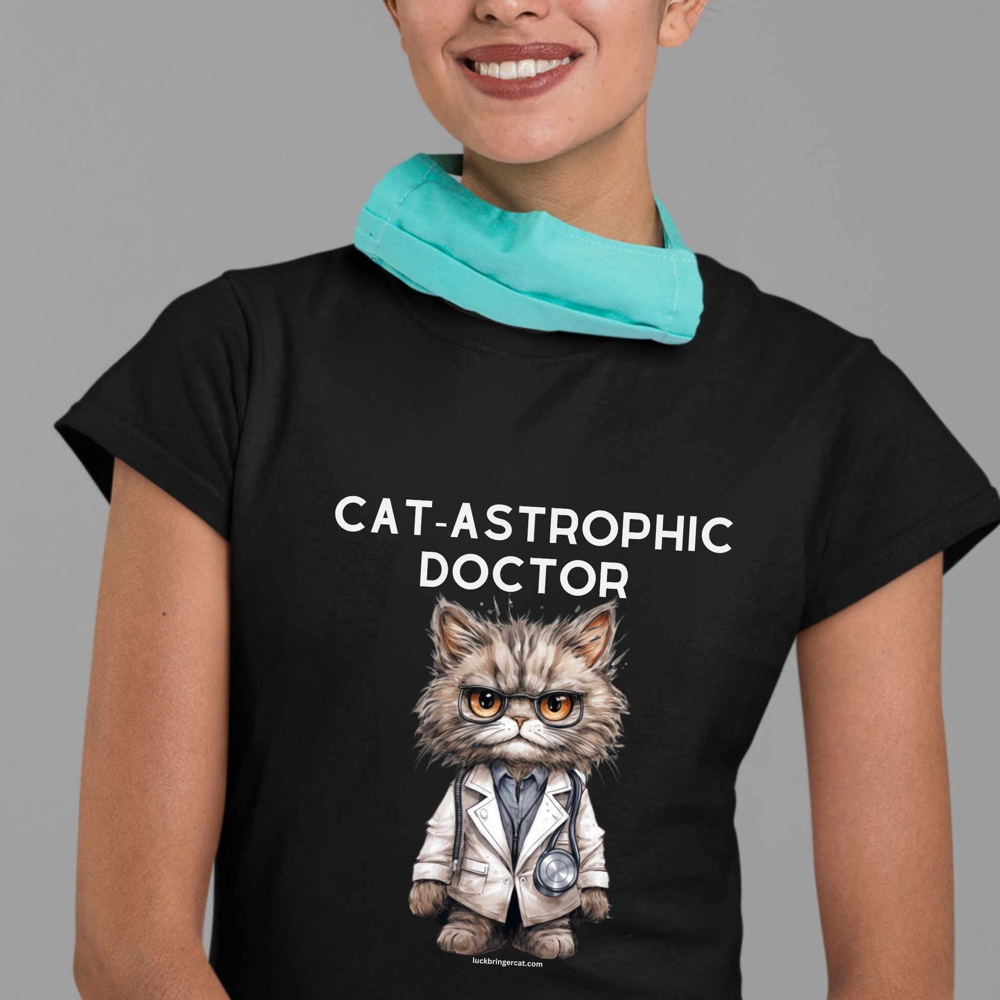 Funny Tshirt for Cat Lover Doctors  - Gift for Doctors