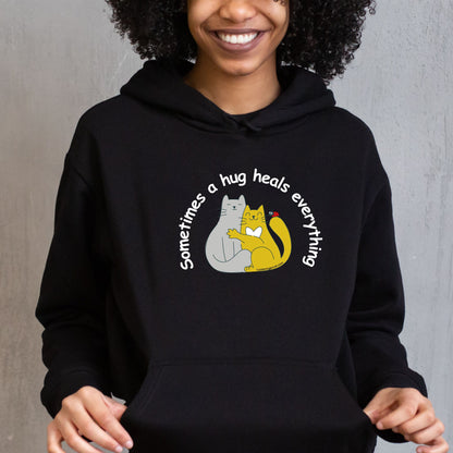 Cat Mom Shirt Cat Mum Sweatshirt Cat Kitten lover Hug Hoodie cat lover  gift