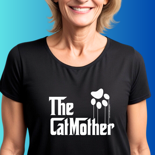 the cat mother shirt - gift for cat moms - cat mum gift - cotton tshirt